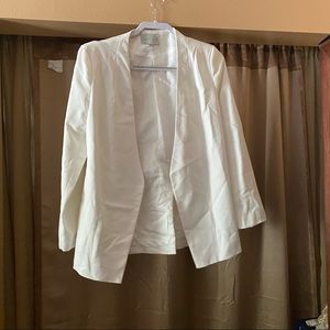 White blazer